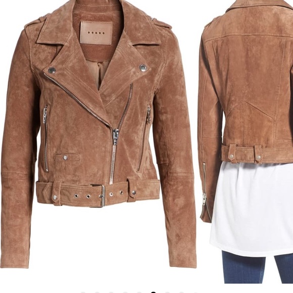 Blank NYC Jackets & Blazers - Blank NYC suede moto jacket